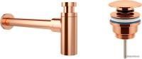 Wellsee Drainage System 182107003 (сифон, донный клапан, розовое золото)