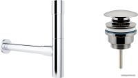 Wellsee Drainage System 182114003 (сифон, донный клапан, хром)