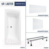 Lauter Belgravia 170x75 21110170 (с ножками, лицевым и торцевым экранами)