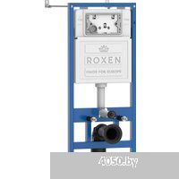 Roxen Boro в комплекте с инсталляцией StounFix Dual Fresh 6 в 1 968466 (кнопка: брашированное золото