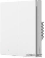 Aqara Smart Wall Switch H1 (двухклавишный, c нейтралью)
