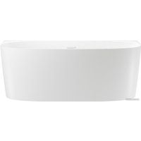 Wellsee Belle Spa 2.0 160x75 235801002 (пристенная ванна белый глянец, экран, ножки, сифон-автомат г