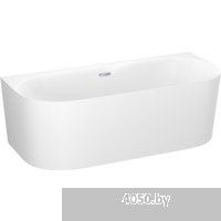 Wellsee Collaro 180x80 28910201R (пристенная ванна белый глянец, экран, ножки, сифон-автомат хром)