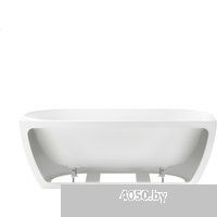 Wellsee Belle Spa 3.0 170x80 235901004 (пристенная ванна белый глянец, экран, ножки, сифон-автомат з