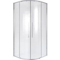 Niagara NG-3626-34 90x90x195 (хром/шиншилла стекло)