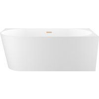 Wellsee Excellence Pro 170x75 28761104R (пристенная ванна (правая) белый глянец, экран, ножки, сифон