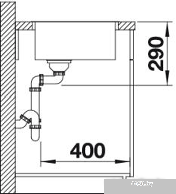Кухонная мойка Blanco Andano 340-IF (без клапана-автомата) [518307]