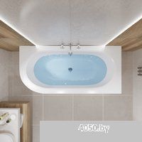 Lauter Bliss 160 P 21201062P (с ножками и серым подголовником)