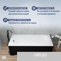 Lauter Sophia 160х70 21205160 (с каркасом, лицевым и торцевым экранами черного цвета)