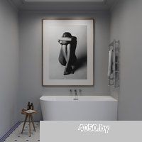 Wellsee Excellence Pro 140x70 28760901R (пристенная ванна (правая) белый глянец, экран, ножки, сифон