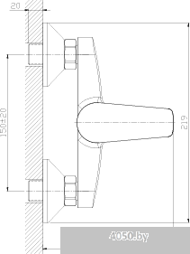 Смеситель Rossinka Silvermix S35-41