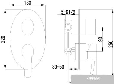 Смеситель Lemark Atlantis LM3227C