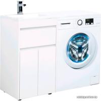 Aquanet Тумба Токио 48 с умывальником Даллас 110 L 00239204 (белый)
