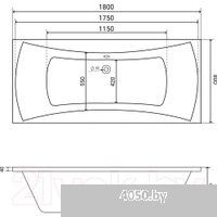 Lauter Belgravia 180x80 21110180 (с ножками)