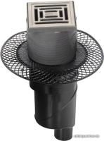 Berges Wasserhaus Platz Uno 100x100 090069 (матовый хром)