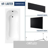 Lauter Sophia 160х70 21205160 (с каркасом, лицевым и торцевым экранами черного цвета)