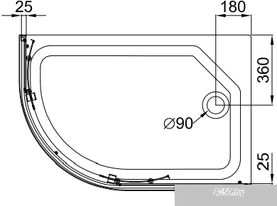 Triton Коралл А1 120x80 R (мозаика)