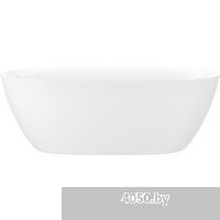 Wellsee Enjoy e Amedeo 175x83 23740104R (отдельностоящая ванна белый глянец, экран, ножки, сифон-авт