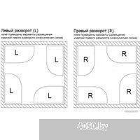 Wellsee Belle Spa 2.0 170x75 235805004 (пристенная ванна (левая) белый глянец, экран, каркас, сифон-