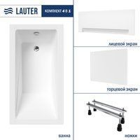 Lauter Estelle 130х70 21206030 (с ножками, лицевым и торцевым экраном)