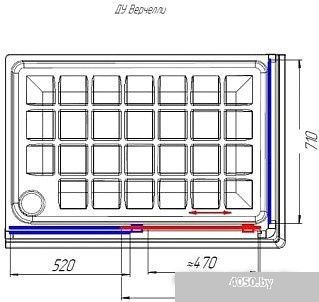 Radomir Верчелли L 1-03-1-1-0-0121 (матовое стекло)