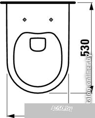Унитаз Laufen Pro Rimless с пневмокрышкой [820966 + 898966]
