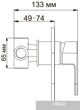 Смеситель Wasserkraft Donau 5351