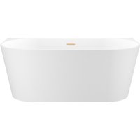 Wellsee Excellence Pro 150x73 28760204R (пристенная ванна белый глянец, экран, ножки, сифон-автомат