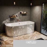 Bonito Home Aura 170x75 BH-AU-104-170W/St+BH-AU-P-170 (с ножками, экраном и креплением)