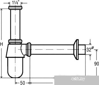 Сифон Viega 102845