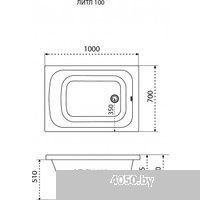 Triton Литл 100 100х70 (с экраном)