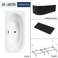 Lauter Bliss 160 P 21201062P (с каркасом/черный подголовн/черный лицевой экран)