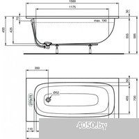 Ideal Standard i.life 150x70 T475701