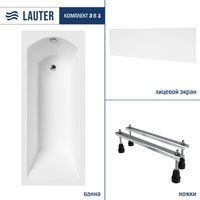 Lauter Amelia 140х70 21204040 (с ножками и лицевым экраном)