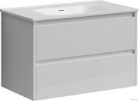 Sancos Тумба под умывальник Libra LB80W (белый глянец)