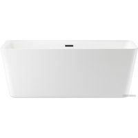 Wellsee DeSire 159,5x77 231501003 (отдельностоящая ванна белый глянец, экран, ножки, сифон-автомат м
