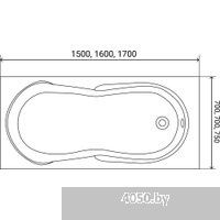 Lauter Celeste 170x75 21060075 (с каркасом)