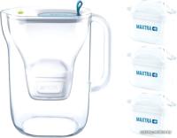 BRITA Style XL + 3 x Maxtra+ универсальный (белый/синий)