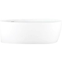 Aquatek Прима 80x170 AQ-1115780 (белый глянцевый, с ножками и сливом)