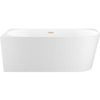 Wellsee Excellence Pro 140x70 28760504R (пристенная ванна (левая) белый глянец, экран, ножки, сифон-