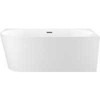 Wellsee Excellence Pro 150x73 28761003R (пристенная ванна (правая) белый глянец, экран, ножки, сифон