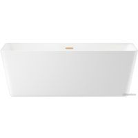 Wellsee DeSire 175,5x76 231503004 (отдельностоящая ванна белый глянец, экран, ножки, сифон-автомат з