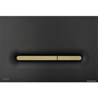 Alcaplast M1878-7 (черный-мат/золотой-мат)