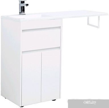 Aquanet Тумба Токио 48 с умывальником Даллас 110 L 00239204 (белый)