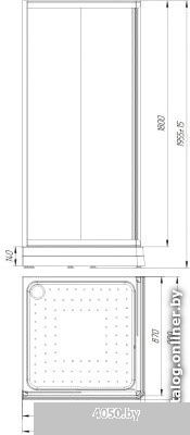 Radomir 90 1-09-1-0-0-1181 (матовое стекло)