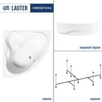 Lauter Riviera 150x150 21050150 (с каркасом и лицевым экраном)