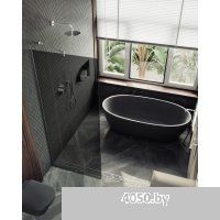 MaybahGlass 195x79 MGD-698-5у (графитовое стекло/хром матовый)