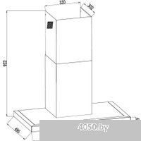 GrandGermes Parma GC 90 (черный/нержавеющая сталь)