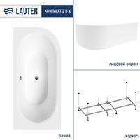 Lauter Bliss 180 L 21201081L (с каркасом и белым лиц.экраном)