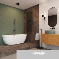 Wellsee Belle Spa 3.0 170x80 235901001 (пристенная ванна белый глянец, экран, ножки, сифон-автомат х